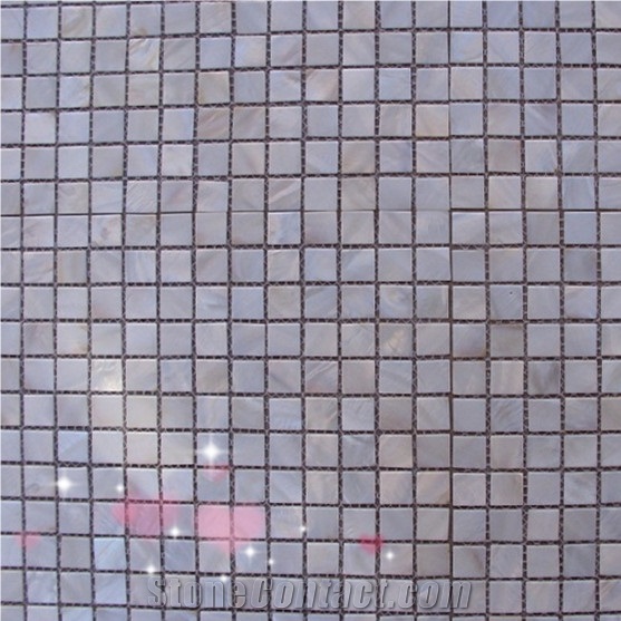 Chinese River Shell Mosaic for Bathroom, Etc