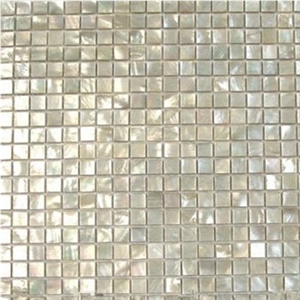 White Mother Of Pearl Sea Shell Mosaic Seashell Mo