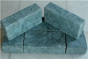 Green Granite Cobble Stone