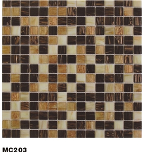 Glass Mosaic ,Slate and Glass Mosaic 15*100*7.8, Black Slate and Glass Mosaic, Polished Surface, Garden & Balcony Slate and Glass Mosaic, Kitchen Slate and Glass Mosaic, Elevator Mosaic