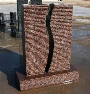 Fountain-G, Red Granite Fountain