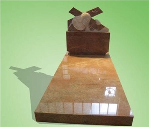 IT-01 Monument, Brown Granite Monument