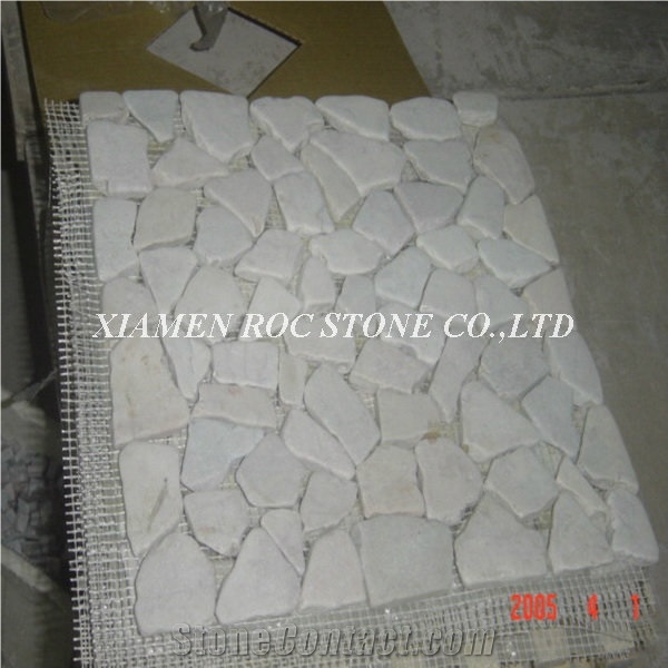 Irregular Stone Mosaic,Mixture Marble Mosaic