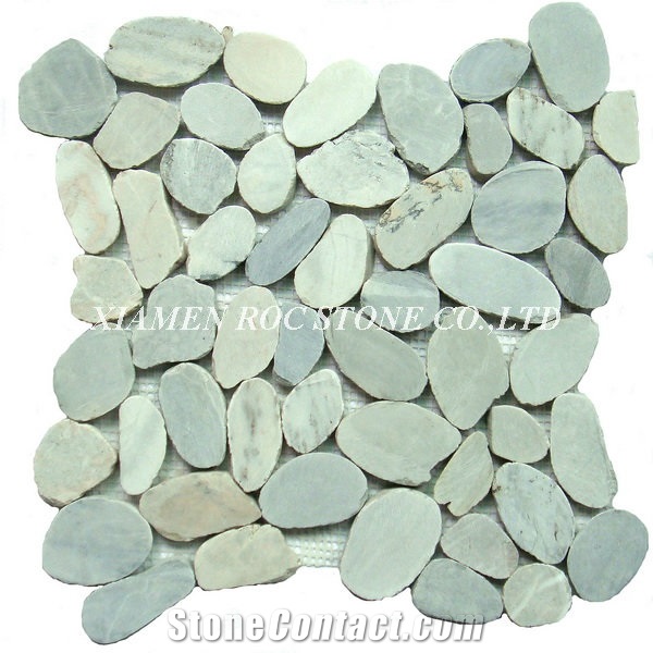Irregular Stone Mosaic,White Marble Mosaic