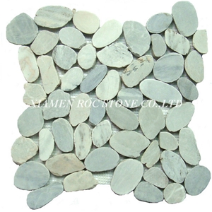 Irregular Stone Mosaic,White Marble Mosaic