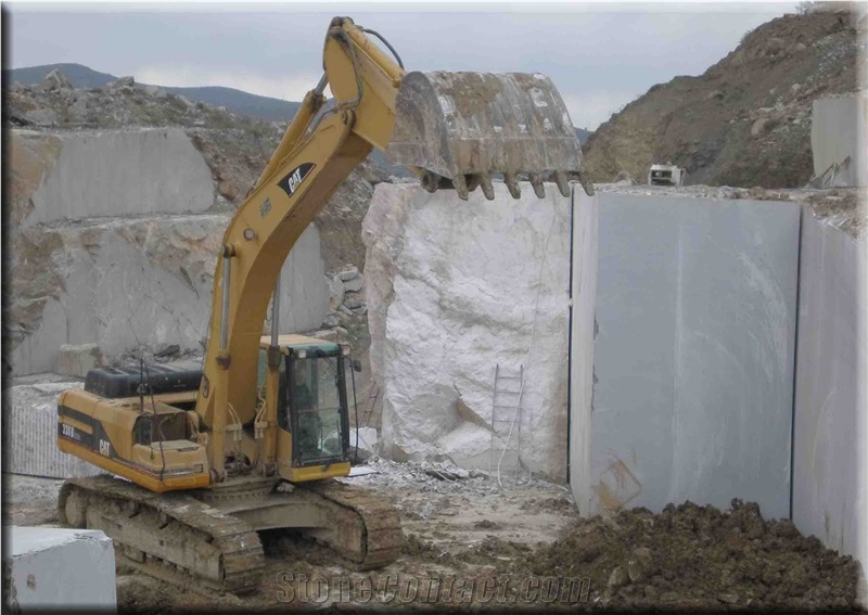 Gortynis Marble Block, Greece Grey Marble