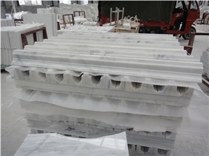 Sichuan White Marble Molding Sichuan White Marble Molding