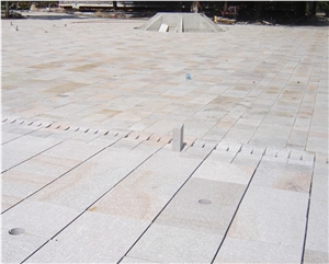 G682 (Mix) Pavers, G682 Yellow Granite Pavers, Granite Paving