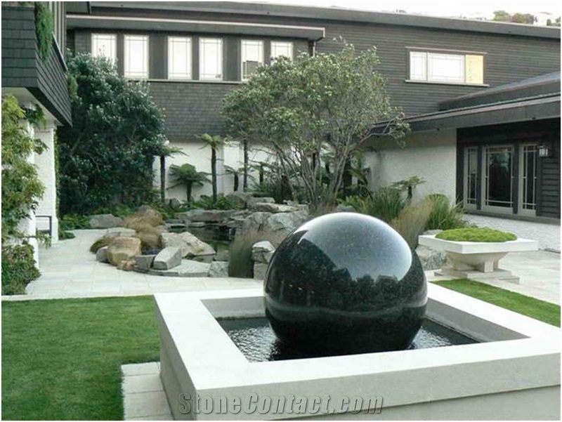 Black Granite Fountains