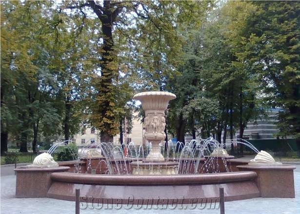 Black Granite Fountains