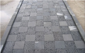 Basalt Stone Paving, Grey Basalt Cobble, Pavers