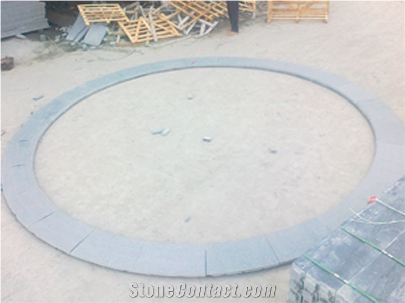 G654 Swimming Pool Border, G654 Grey Granite Pool Coping