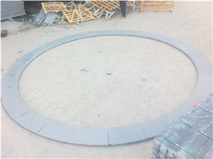 G654 Swimming Pool Border, G654 Grey Granite Pool Coping