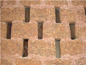 Yellow Basalt Cobble Stone