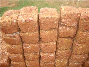 Yellow Basalt Cobble Stone