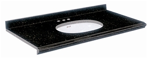 Black Granite Vanity Top