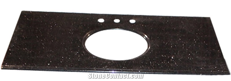 Black Granite Vanity Tops