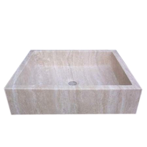 Beige Travertine Sink