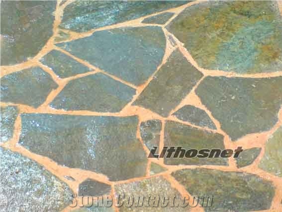 Green Slate Flagstone Paving