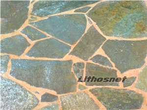 Green Slate Flagstone Paving