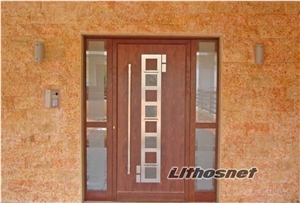 Pink Stone Mushroom Stone Tiles (Scarpifans), Pink Limestone Mushroom Stone