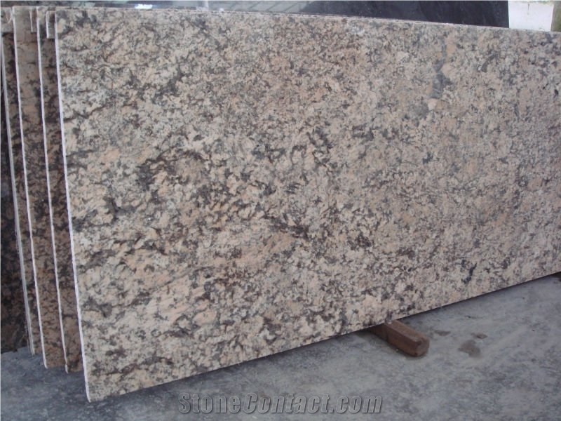 Giallo Piza Yellow Granite Countertop