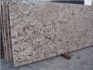Giallo Piza Yellow Granite Countertop
