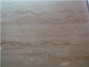 Light Beige Natural Polished Travertine Slabs Light Beige Natural Polished Travertine Slabs
