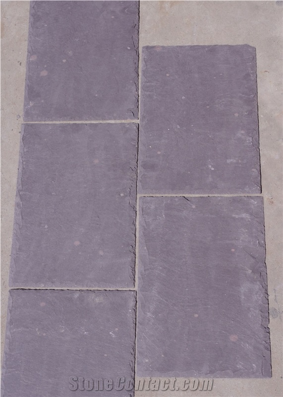 Natural Purple Slate Stone Roof Tiles