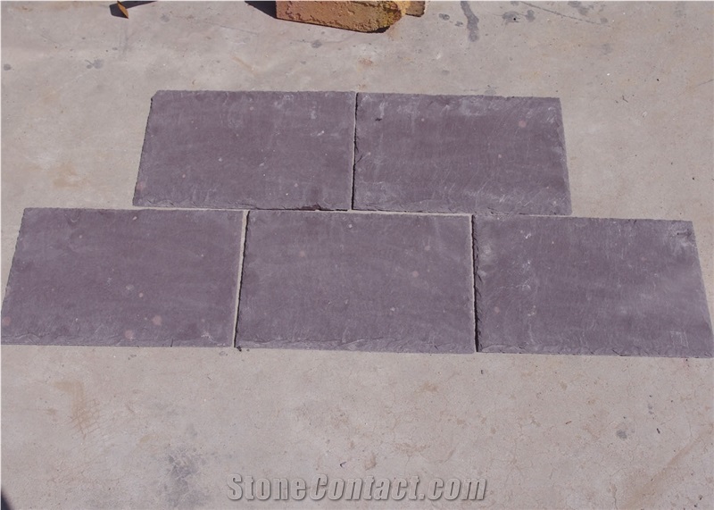 Natural Purple Slate Stone Roof Tiles