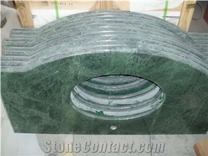 Green Marble Vanity Top