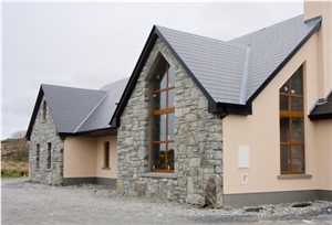 Wall Cladding Masonry, Grey Granite Wall