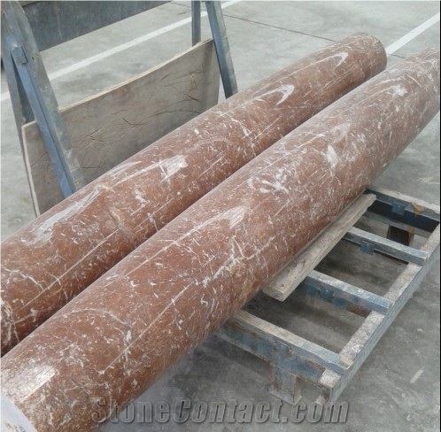 Ekol Cherry Red Marble Column