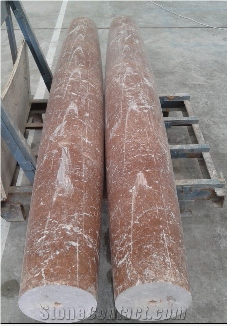 Ekol Cherry Red Marble Column