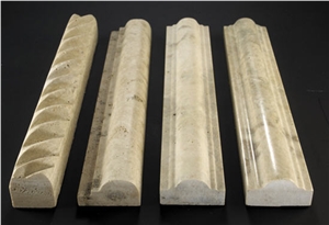 Crema Andino Moulding, Beige Travertine Moulding