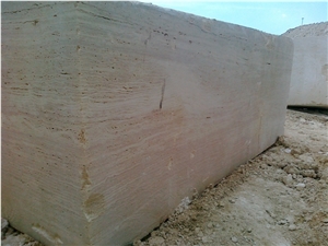 Denizli Travertine Blocks, Turkey Beige Travertine