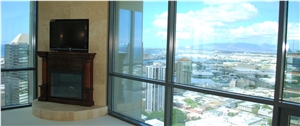 Crema Marfil Fireplace Surround, Beige Marble Fireplace Surround