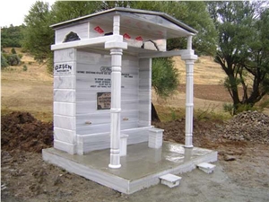 Marmara White Marble Fountain