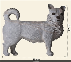 Black Granite Animal Sculpture