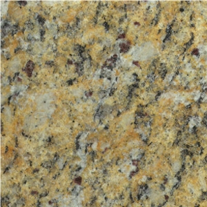 Santa Cecilia, Brazil Yellow Granite Slabs & Tiles