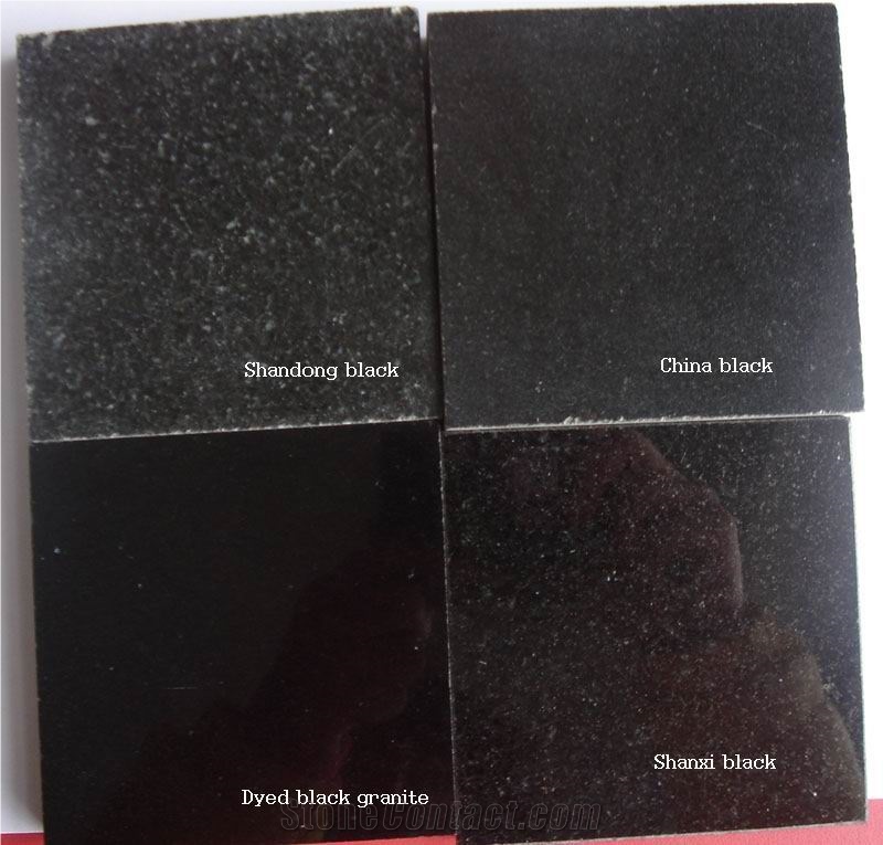 Shanxi Black ,China Black, Mongolian Black, Black Granite Tiles