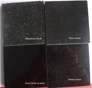 Shanxi Black ,China Black, Mongolian Black, Black Granite Tiles