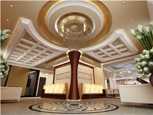 Backlit Honey Onyx Work Top in Hotel (J23)