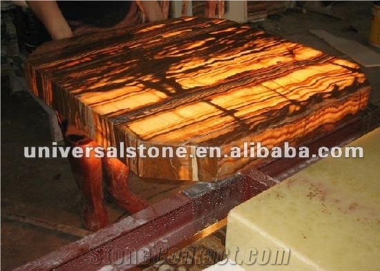 Tiger Vein Onyx Countertop (J06)