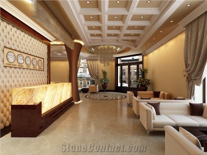 Translucent Honey Onyx Glass Bar Top (J24)