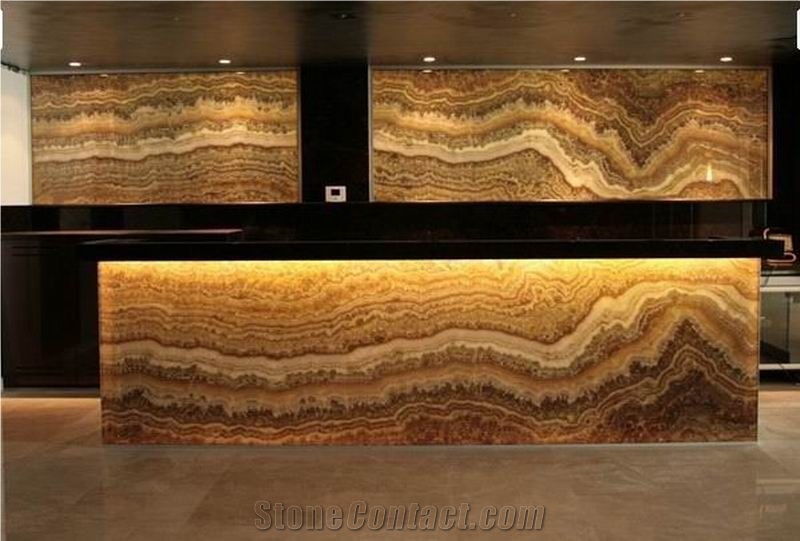 Translucent Onyx Glass Bar Top Z01