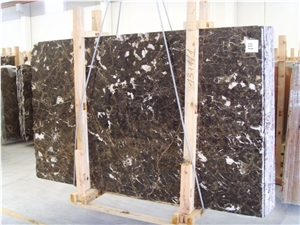 Emperador Dark Marble Slabs, Spain Brown Marble