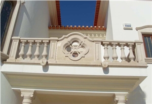Ballusters and Diverse Stonework, Rosal Codacal Contra Limestone Balustrade & Railings