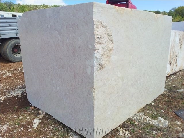 Siena Beige Marble Block, Turkey Beige Marble