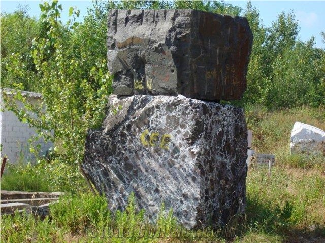 Granite Blocks, Italy Black Granite
